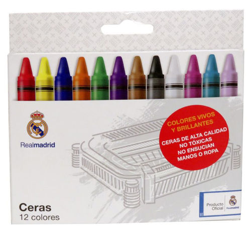 12 Ceras de colores de Real Madrid (2/72)