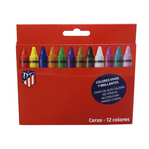 12 Ceras de Colores Atltico de Madrid (2/72)