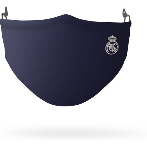 En oferta - Mascarilla adulto tejido algodn organico, lavable de Real Madrid 'Escudo'