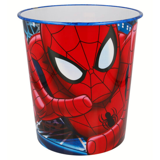 Papelera plastico de Spiderman