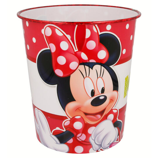 Papelera plastico de Minnie Mouse