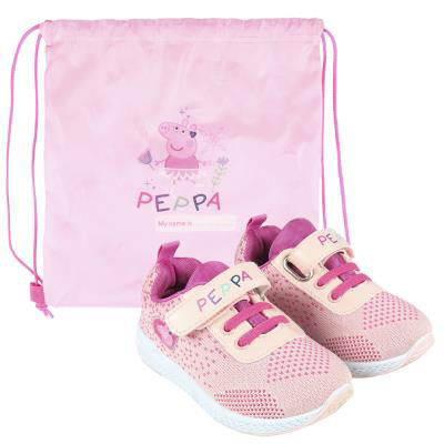 Zapato deportiva con gym bag de Peppa Pig (st12)