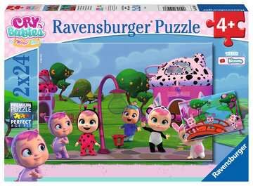 Ravensburger, puzzle 2x24 de Cry Babies Bebe Llorones