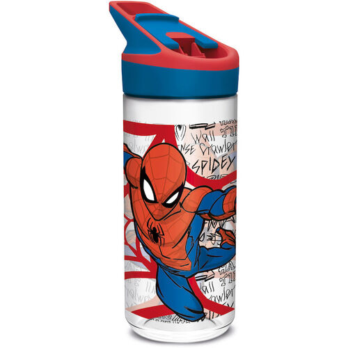 Botella cantimplora tritanpremium mediana 620ml de Spiderman 'Urban Web' (0/24)