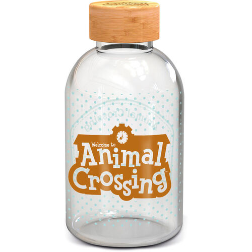 Botella cantimplora de cristal pequea 620ml de Animal Crossing 'Coleccin Young Adult' (6/24)