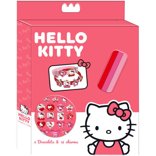 Caja pulseras con charms de Hello Kitty (8/32)