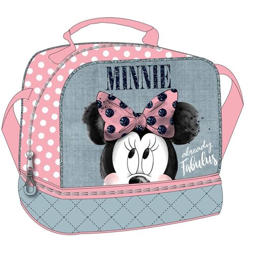 Bolsa porta merienda fabulous de Minnie Mouse