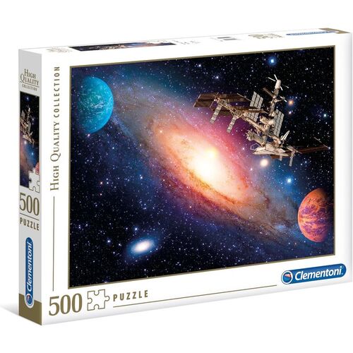 Clementoni Puzzle 500 piezas de Estacin Espacial