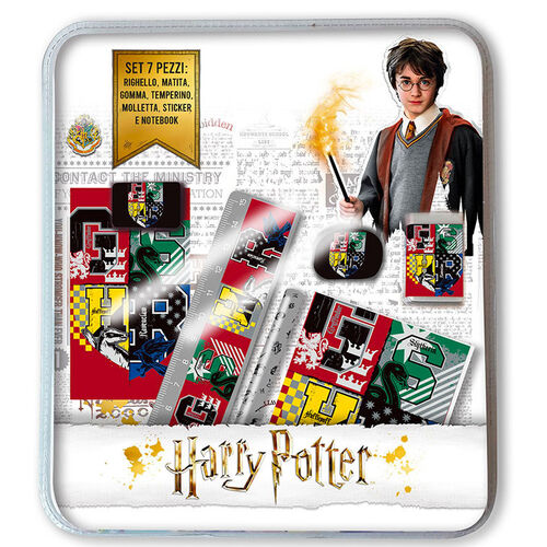 Set papeleria 7 piezas de Harry Potter (12/72)
