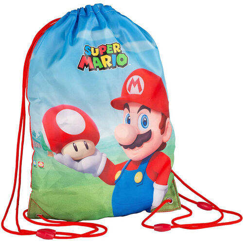 Saco con cordones gym bag de Super Mario Bros (st12)