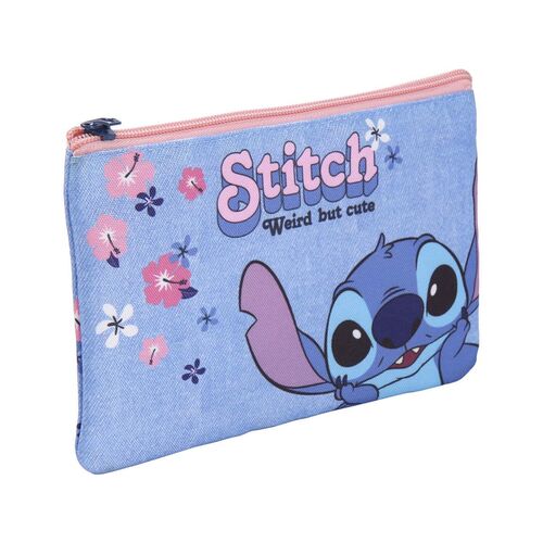Neceser maquillaje estampado de Stitch