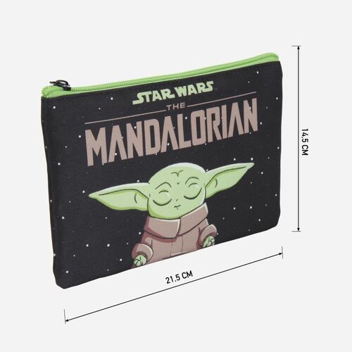 Neceser maquillaje estampado de Star Wars The Mandalorian