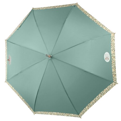 Paraguas Perletti mujer 61cm borde, linea eco-friendly materiales reciclados (6/36)