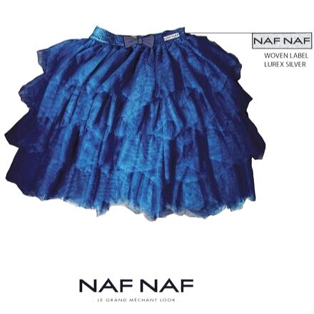 Falda volantes de Naf Naf