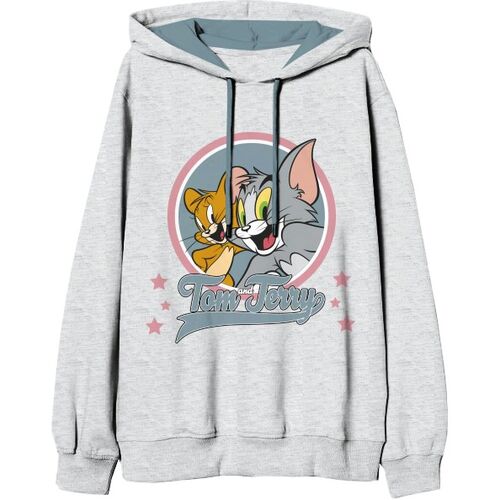 Sudadera con capucha algodn juvenil/adulto de Tom & Jerry