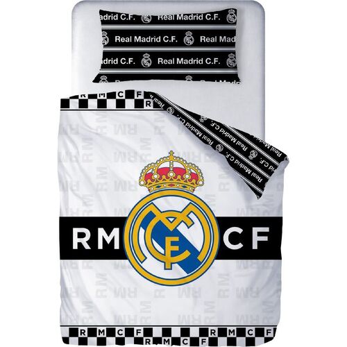 Funda nrdica 2 piezas para cama de 90cm del Real Madrid