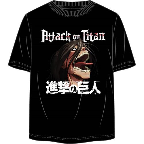 Camiseta juvenil/adulto de Attack On Titan (coleccin manga) - talla L
