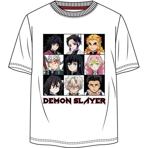 Camiseta juvenil/adulto de Demon Slayer (coleccin manga) - talla M