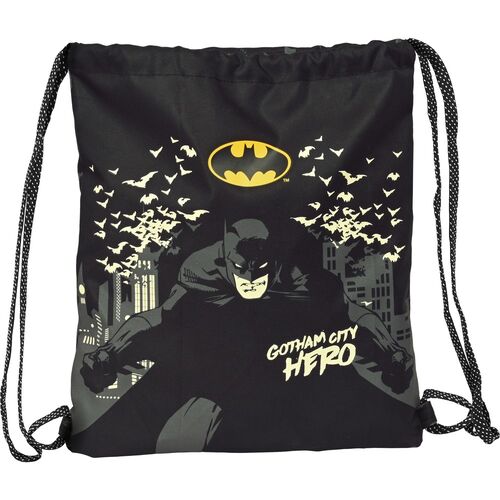 Bolso saco cordones plano de Batman 'Hero'