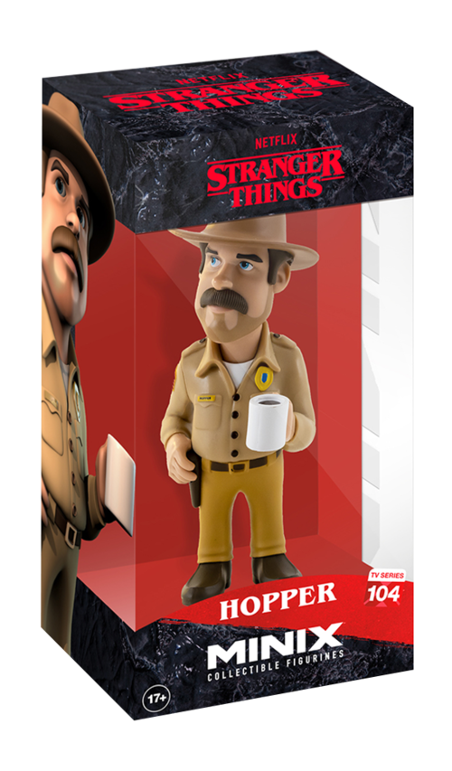 Figura Minix 12cm Hopper de Stranger Things (st12)