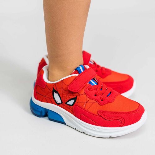 Zapato deportivo con luces de Spiderman