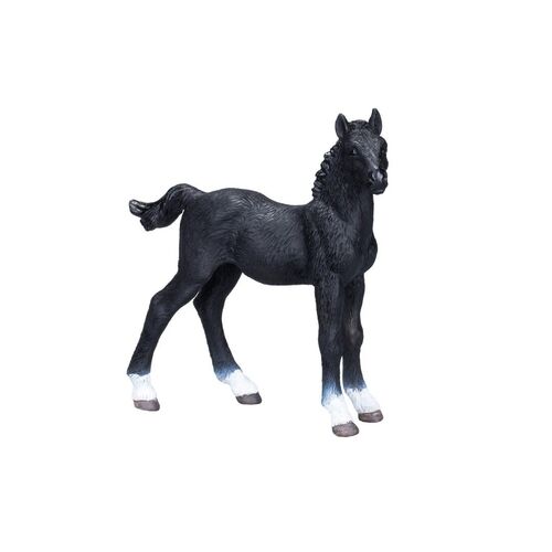 Figura Mojo, Potro negro Hanoverian 'serie granja y caballos Medium'
