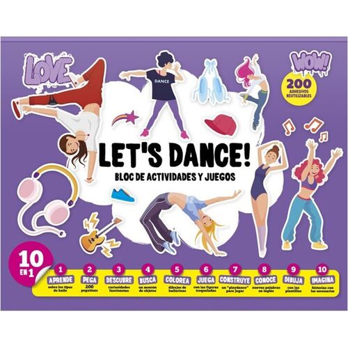 Imagiland, Bloc actividades y juegos de 'Let's dance'