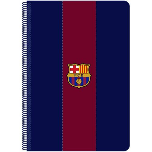 Libreta folio 80 hojas con tapas duras de FC Barcelona '1 Equipacion 23/24'