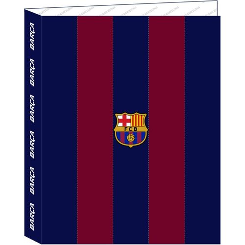 Carpeta folio 4 anillas mixtas de FC Barcelona '1 Equipacion 23/24'