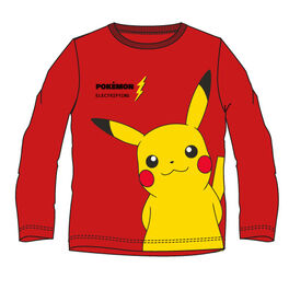 Camiseta agodn manga larga de Pokemon