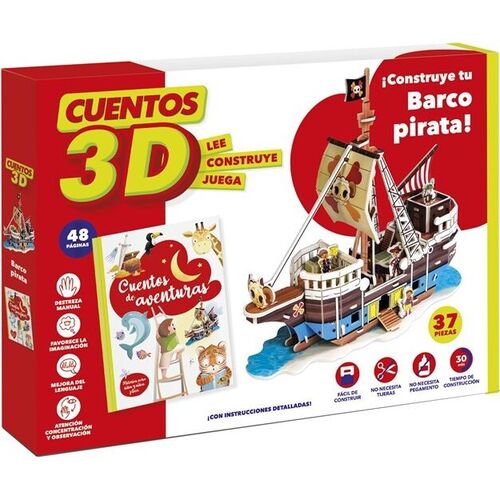 Imagiland, Cuento 3D 'Barco pirata'