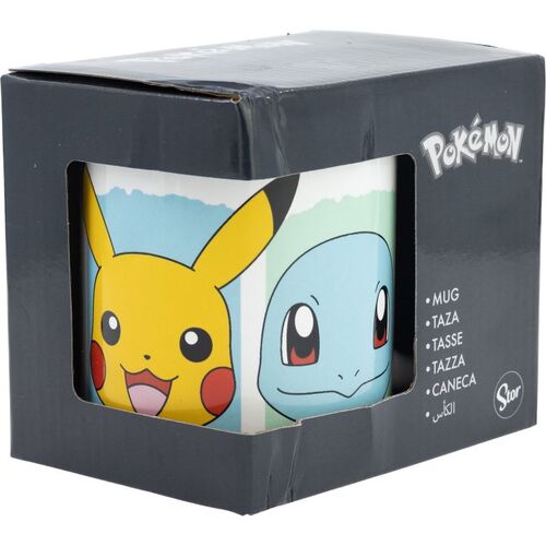 Taza cermica 325ml en caja regalo de Pokemon