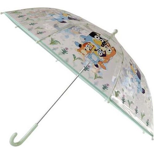 Paraguas infantil manual transparente 48cm de Bluey