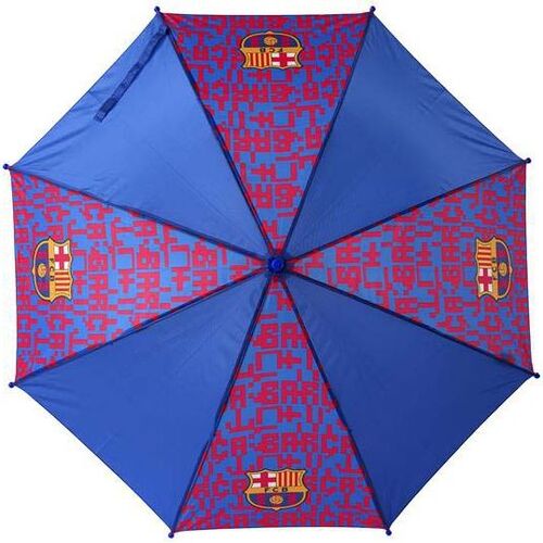 Paraguas cadete automtico transparente 54cm de FC Barcelona