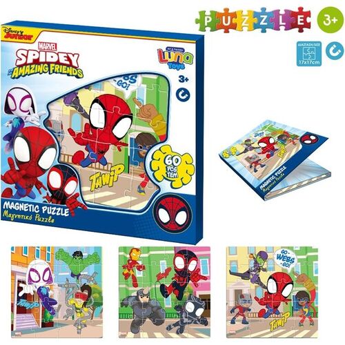 Puzzle magntico 60 piezas de Spiderman