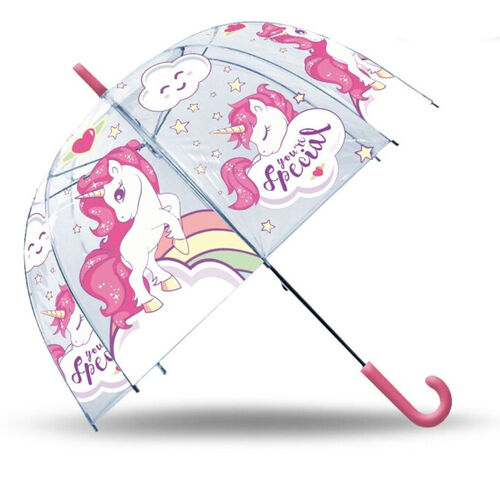 Paraguas transparente campana manual 48cm de Sweet Dreams