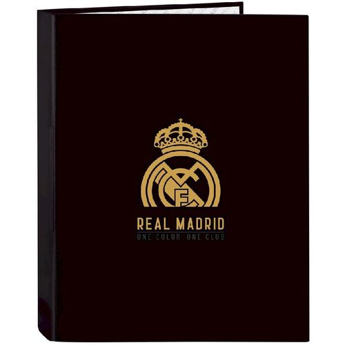 Carpeta folio 4 anillas mixtas de Real Madrid 3 Equipacion