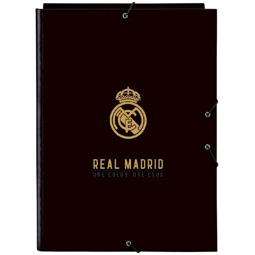 Carpeta folio 3 solapas de Real Madrid 3 Equipacion