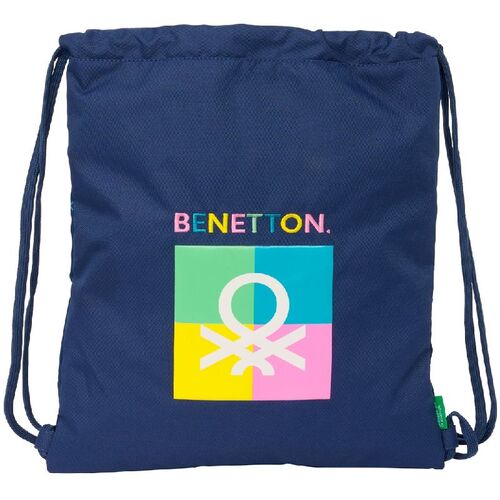 Bolsa saco cordones plano  de Benetton 'Cool'