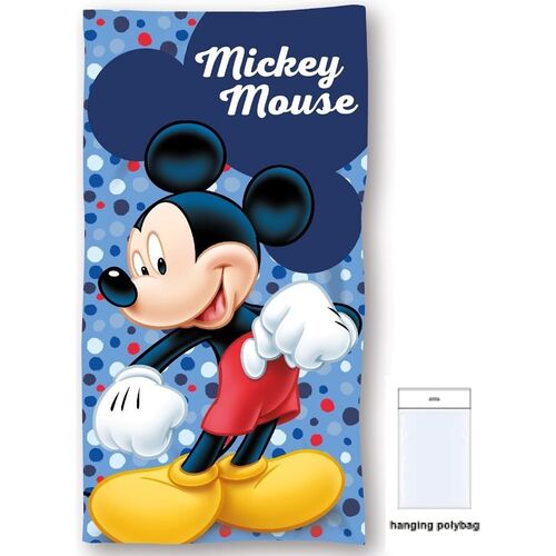 Toalla microfibra 240gr 70x140cm de Mickey Mouse