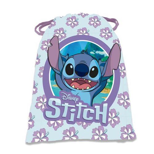 Bolsa saco portameriendas de Lilo & Stitch