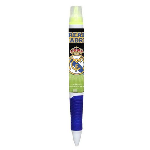 Boligrafo con marcador fluorescente de Real Madrid (30/720)
