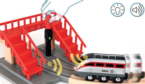 BRIO Smart Tech SET Circuito de Tren con Locomotora Inteligente (st4)