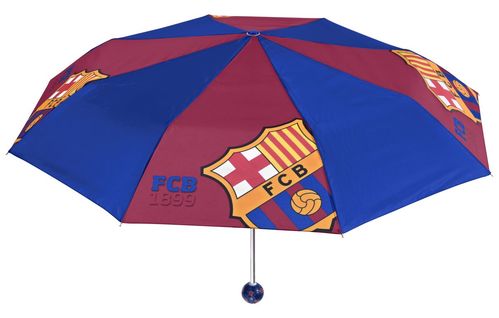 Paraguas plegable mini 54cm manual antiviento de Fc Barcelona