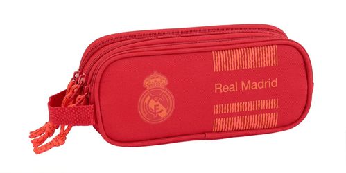 En oferta - Estuche portatodo triple de Real Madrid 'Red 3' 3 equipacion 18/19