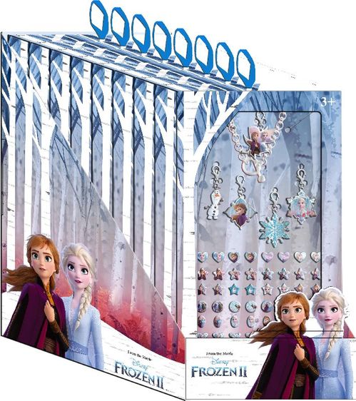 Pulsera con 5 charms y stickers de Frozen 2 en cdu 8 u (8/48)