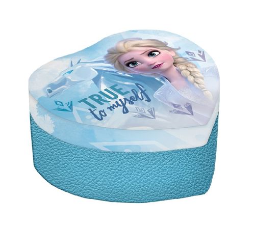Heart jewelry box pu material from Frozen 2