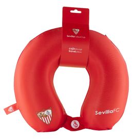 Red Travel Cervical Cushion Sevilla Fc