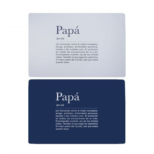 Mantel Individual Plastico Papa (24/72/120)