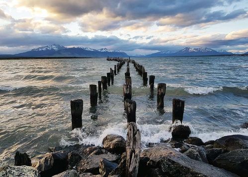 Juego Ravensburger, puzzle adulto 1000 fotos y paisajes Puerto Natales, Chile (1/1)
